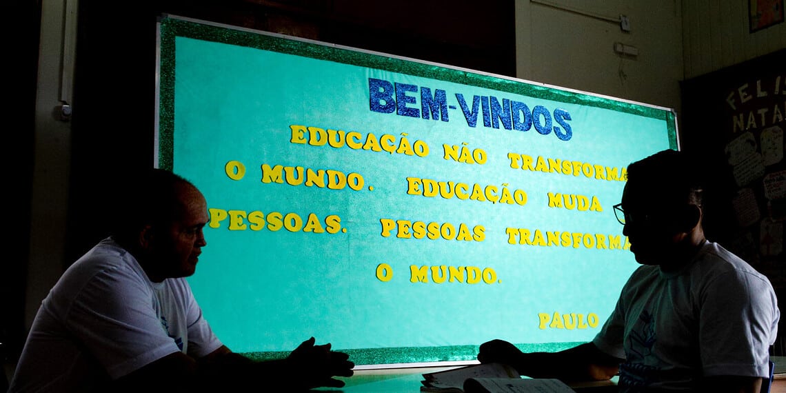 ‘Alfabetizar Para Prosperar’ foca na erradicação do analfabetismo dentro dos presídios do Acre. Foto: Marcos Vicentti/Secom