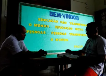‘Alfabetizar Para Prosperar’ foca na erradicação do analfabetismo dentro dos presídios do Acre. Foto: Marcos Vicentti/Secom