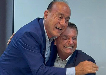 Bocalom e Bolsonaro (Foto: Reprodução)