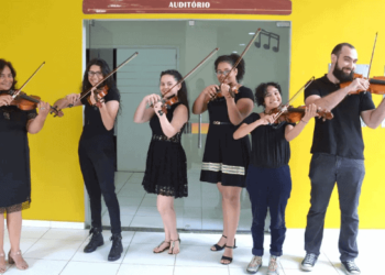 Escola de Música do Acre está com inscrições abertas para alunos da rede pública e comunidade — Foto: Mardilson Gomes/SEE