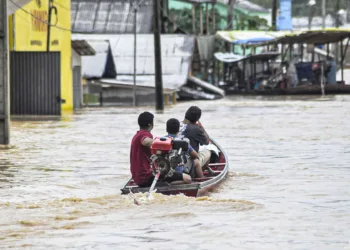 Cidade de Jordão teve 80% da sua população atingia pela cheia. Foto: Jayton Farias/Cedida