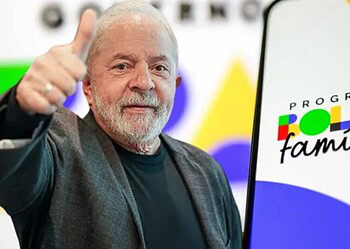 Lula anunciou aumento no Bolsa Família e o 13º em fevereiro