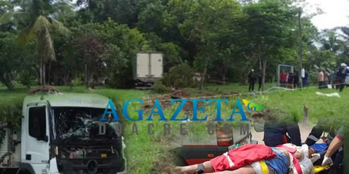 Morre mulher atropelada com o filho em rodovia no interior do Acre