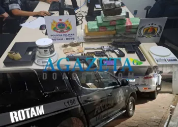 Homem é preso com metralhadora e mais de 11 quilos de drogas, em Rio Branco