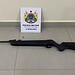PM apreende arma de fogo no bairro Santa Inês