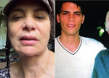 Fátima Sampaio, Cid Moreira e Roger — Foto: Reprodução/ Instagra
