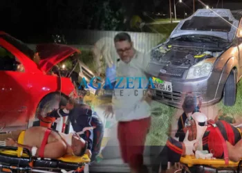Acidente entre carros deixa três pessoas feridas na BR-364, em Rio Branco