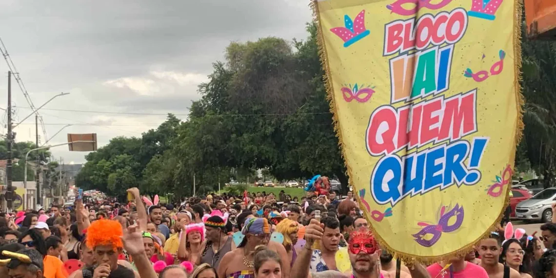 Bloco Vai Quem Quer reúne milhares de foliões no Tucumã; veja fotos