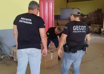 Carga de linha chilena é apreendida em operação contra sonegação fiscal