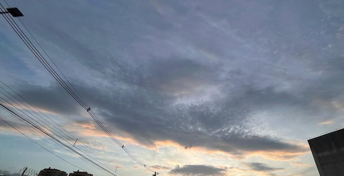 Previsão do tempo. Nuvens