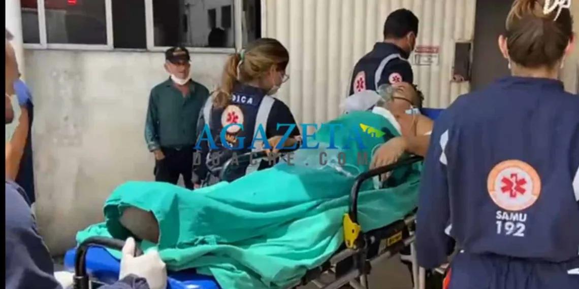 Padrasto leva 7 facadas e tem vísceras expostas após briga com enteado, no Acre