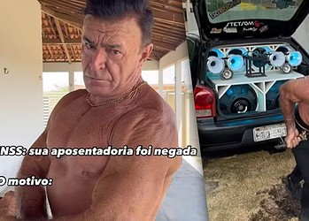 Vovô 'maromba' choca web ao mostrar exercícios extremos, como puxar carros: 'Terror do INSS'