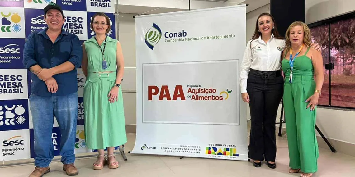 Superintendentes do MDA e Conab participam de entrega de alimentos do PAA no Mesa Sesc Brasil