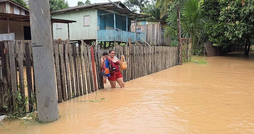 Com previsão de chuvas intensas, Defesa Civil alerta para possibilidade de transbordo dos igarapés em Rio Branco