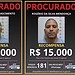 PF oferece recompensa de até R$ 30 mil por informações sobre detentos do Acre que fugiram de presídio federal