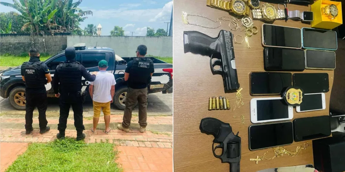 Homem suspeito de fornecer armas para facção criminosa é preso no interior do Acre