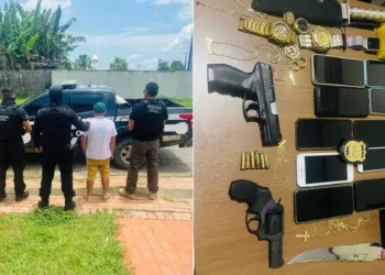 Homem suspeito de fornecer armas para facção criminosa é preso no interior do Acre