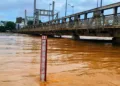 Nível do Rio Acre chega a 17,30m e calçadão da Gameleira deve ser interditado nas próximas horas; veja as imagens