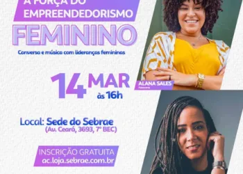 Sebrae no Acre promove talk show sobre empreendedorismo feminino