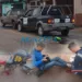 Carro desgovernado colide contra motoboy em ponte de Rio Branco; condutor foge sem prestar socorro