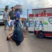 Idosa é arremessada sobre para-brisa de carro após acidente com moto, em Rio Branco