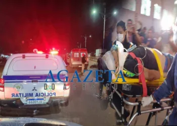 Boliviano fica gravemente ferido após ser atropelado por motociclista em faixa de pedestre na BR-364