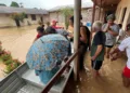 Em Tarauacá, 28 idosos são resgatados de asilo atingido por enchente