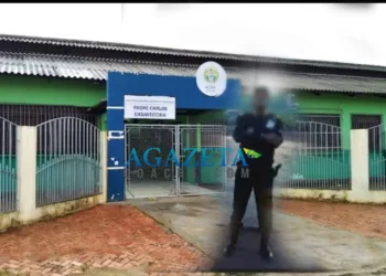 Bandidos armados invadem escola, rendem vigilante e roubam arma