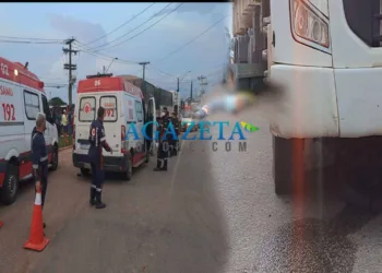 Ciclista tem cabeça esmagada por carreta em Rio Branco