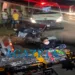 Mãe e filha são atropeladas por motociclista; mulher fica em estado grave