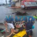 Colisão entre carro e moto deixa mulher ferida na Avenida Ceará