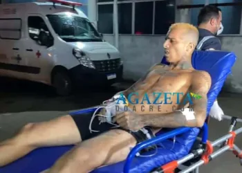 Foragido da justiça escapa da morte após ser atingido com quatro tiros no Segundo Distrito de Rio Branco