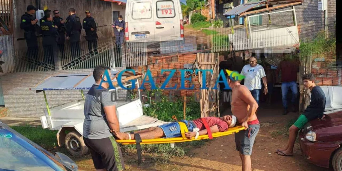 Bebedeira e discussão termina com homem ferido a tijoladas em Rio Branco