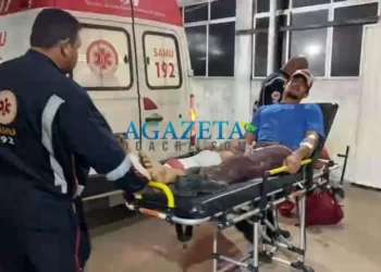 Colono quase tem a perna arrancada por lâmina de roçadeira na zona rural da capital