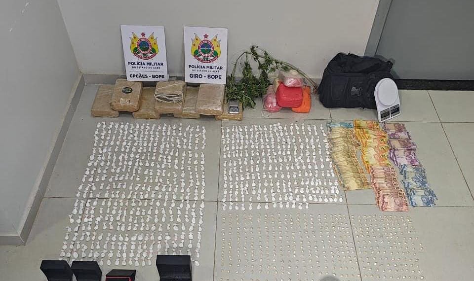 Forças de segurança apreendem 13 quilos de entorpecentes no Montanhês