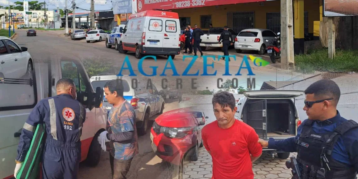 Motorista por aplicativo é esfaqueado por homem alcoolizado em distribuidora