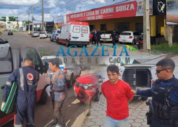 Motorista por aplicativo é esfaqueado por homem alcoolizado em distribuidora