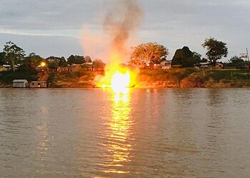 Seis pessoas são indiciadas por homicídio e lesão corporal em barco que explodiu às margens do Rio Juruá