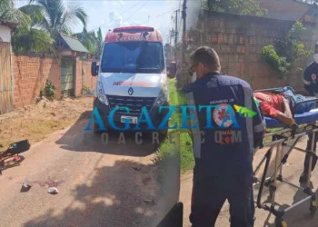 Adolescente é alvejado com tiro na nuca e é encaminhado ao Pronto Socorro em estado grave