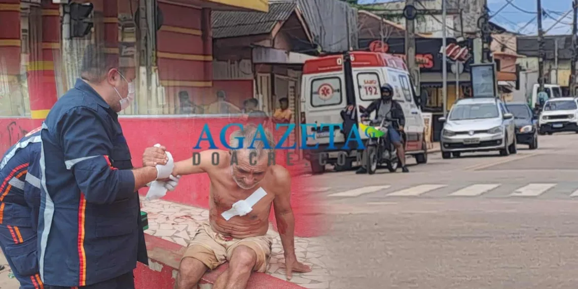 Idoso é ferido a golpes de garrafa após proferir palavras bíblicas em bar no Acre
