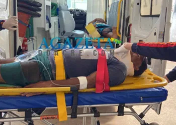 Trabalhadores são surpreendidos por dupla em motocicleta e sofrem tentativa de homicídio no Segundo Distrito