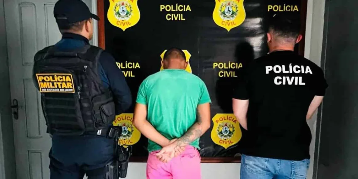 Membro de organização criminosa é preso no interior do Acre pelas Polícias Civil e Militar