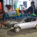 Colisão entre carro e moto deixa duas pessoas feridas