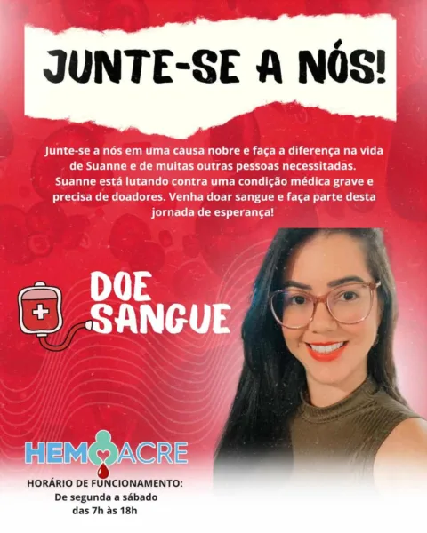 Família de jovem que sobreviveu a acidente aéreo pede doação de sangue