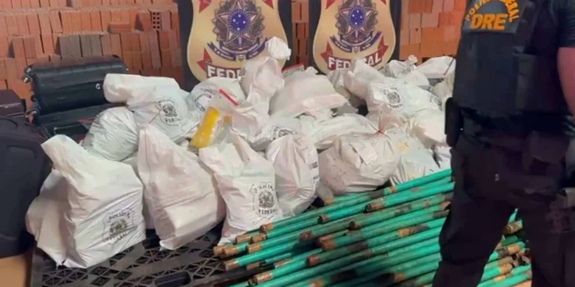 PF incinera mais de uma tonelada de cocaína e maconha, em Rio Branco