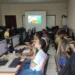 Servidores do município de Xapuri acompanhando remotamente o curso. Foto: cedida