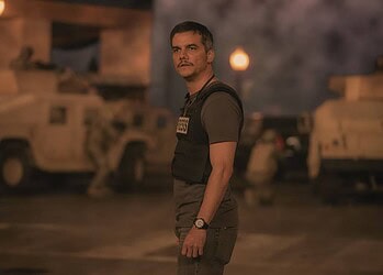 Wagner Moura em Guerra Civil. (Imagem: Diamond Films / Divulgação)