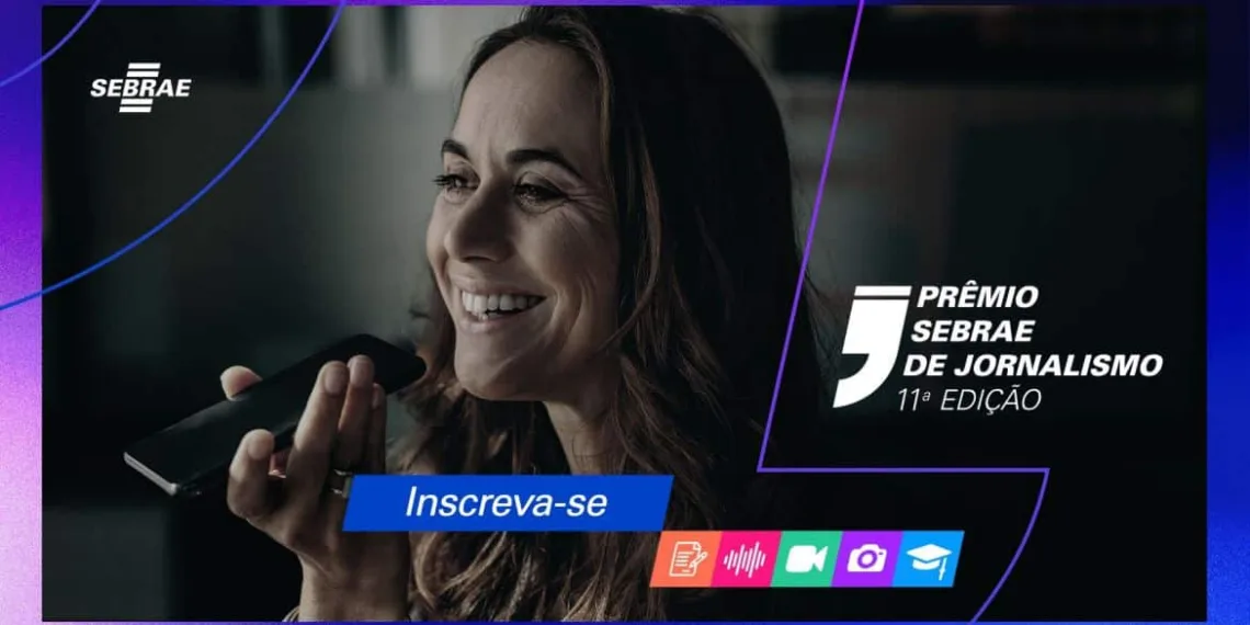 Sebrae abre inscrições para o 11º Prêmio de Jornalismo