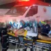 Motociclista perde controle, bate em rotatória e dá entrada no Pronto Socorro de Rio Branco