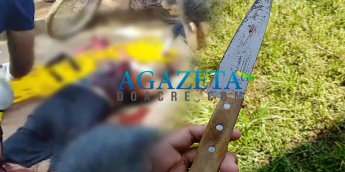 Homem é assassinado com golpe de faca durante briga no interior do Acre; suspeito é preso